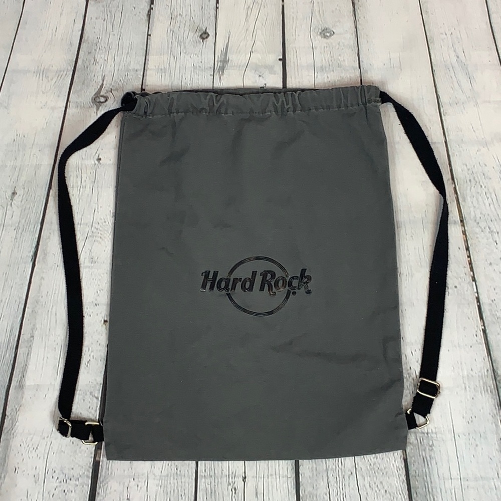 Vintage Hard Rock Cafe canvas backpack
